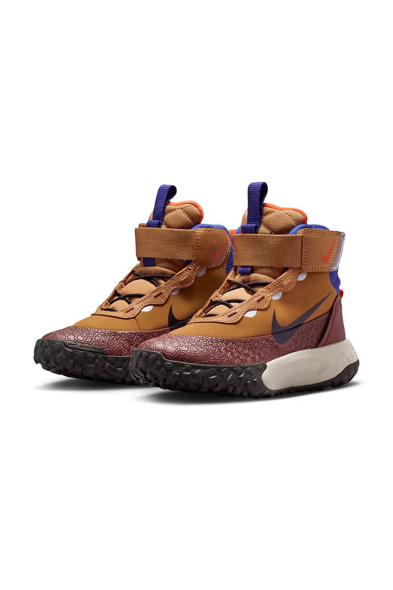 Nike Боти Terrascout с кожа Виолетов/Канелено кафяво