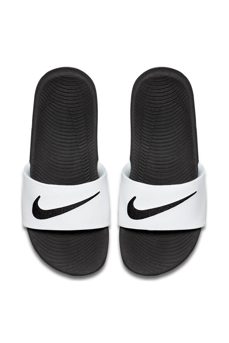Nike Чехли Kawa с лого Бял/Черен