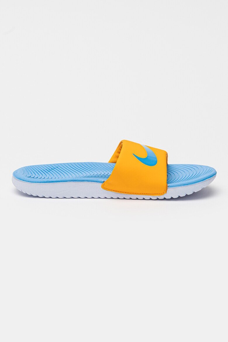 Nike Чехли Kawa с лого Светло оранжево/Светлосин