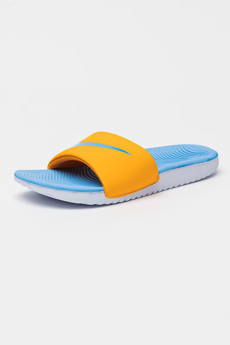 Nike Чехли Kawa с лого Светло оранжево/Светлосин