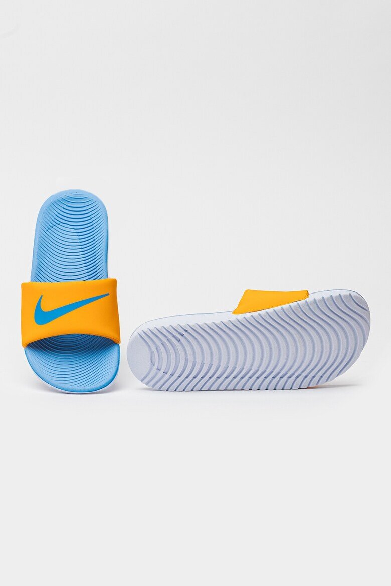 Nike Чехли Kawa с лого Светло оранжево/Светлосин