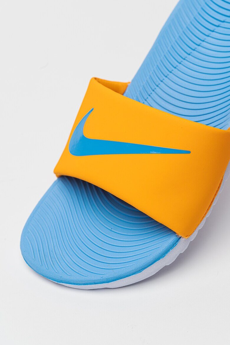 Nike Чехли Kawa с лого Светло оранжево/Светлосин