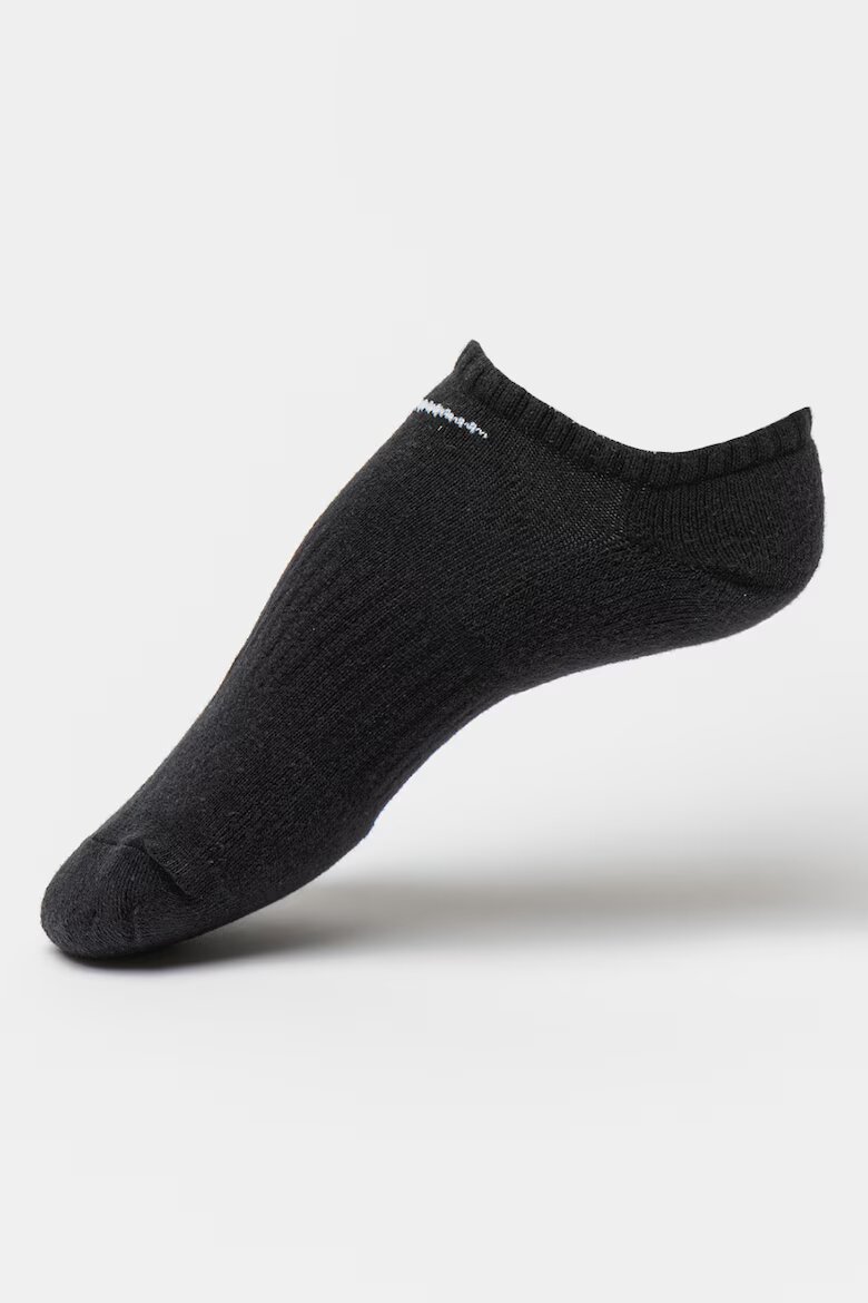 Nike Чорапи с памук - 6 чифта Черен/Мръснобял