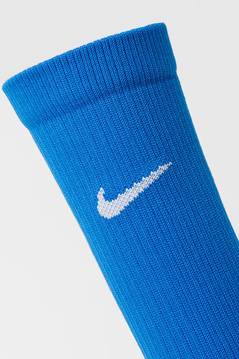 Nike Дълги футболни чорапи Strike Светло сив/Кралско Синьо