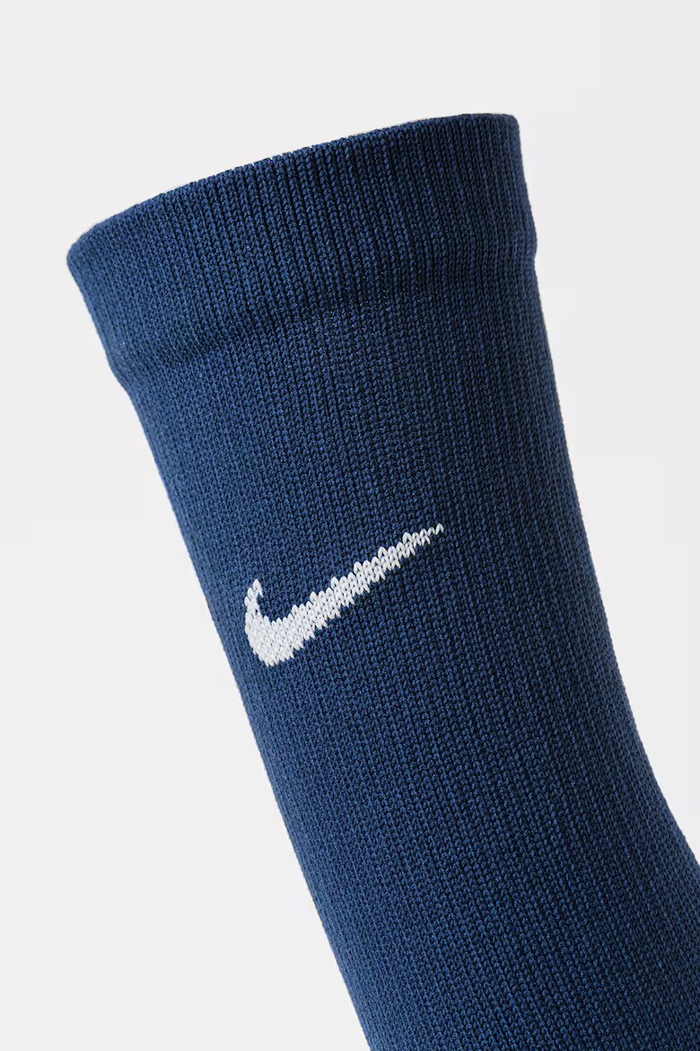 Nike Дълги футболни чорапи Strike Светло сив/Тъмносин