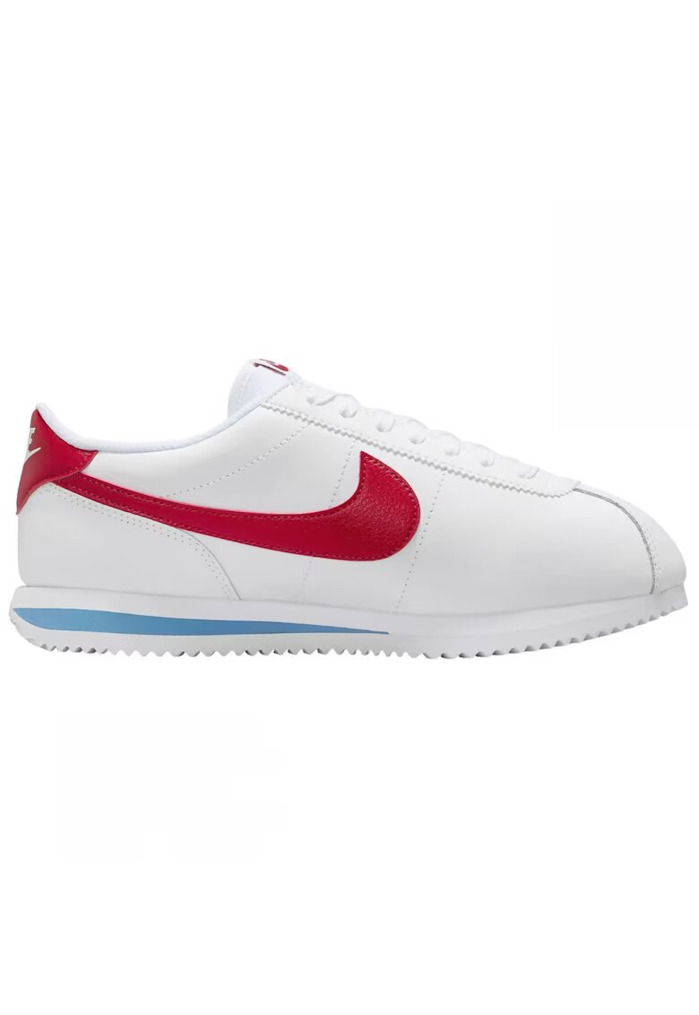 Nike Дамски маратонки Cortez - еко кожа - бял/червен