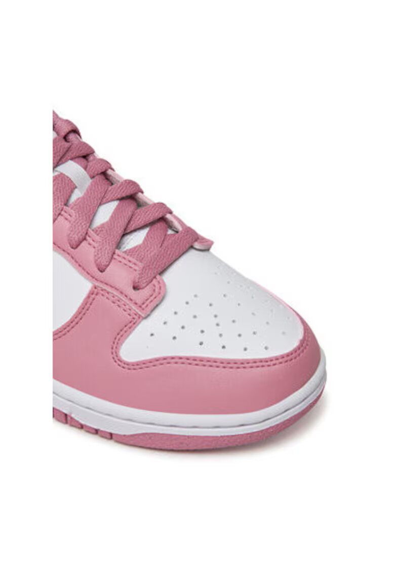 Nike Дамски спортни обувки - DD1873 - Естествена кожа - 37.5 EU - Бял/Розов - Бял/Розово