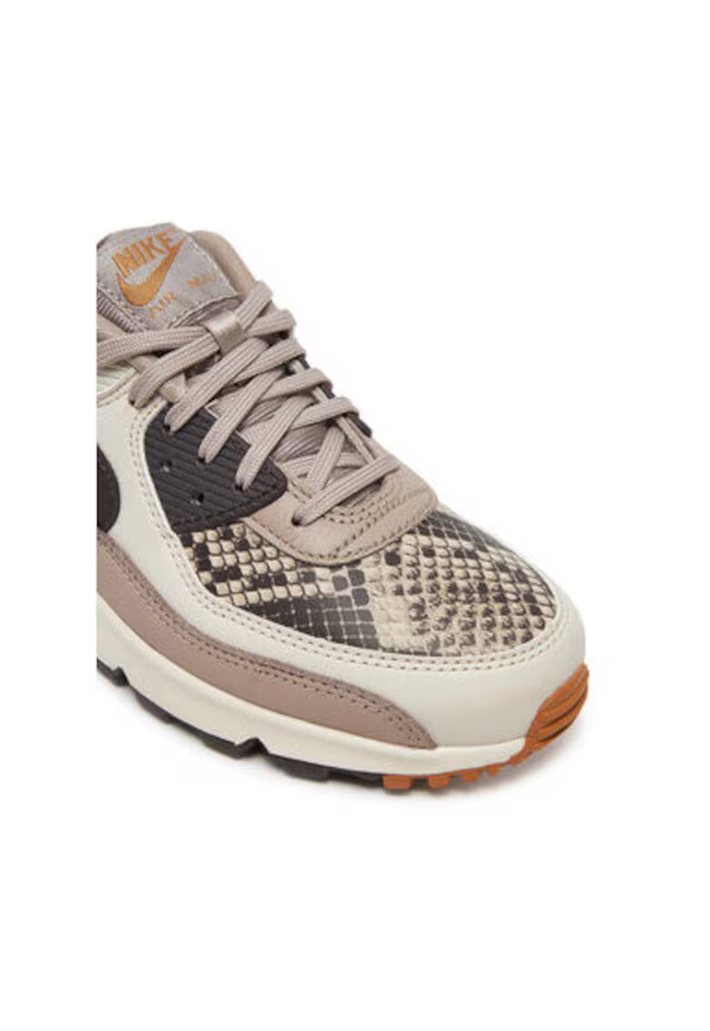 Nike Дамски спортни обувки HF1212 - Естествена кожа - Кафяви
