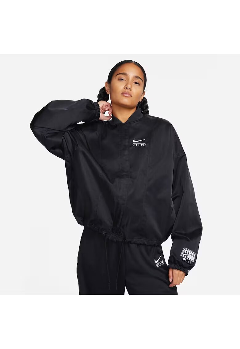 Nike Дамско яке w nsw air wvn os bmbr - FN1908-010 - XS INTL - Черно