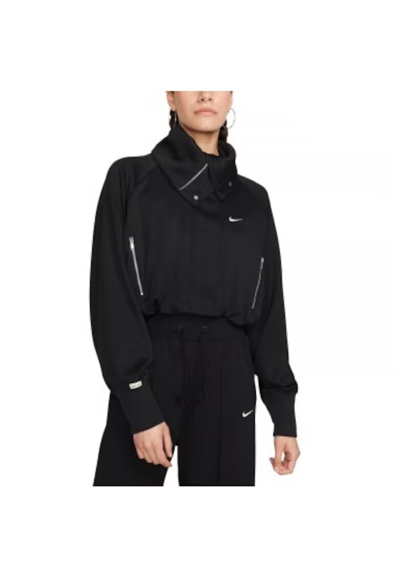 Nike Дамско яке W NSW CLLCTN CROP TRK JKT - Полиестер - Черно
