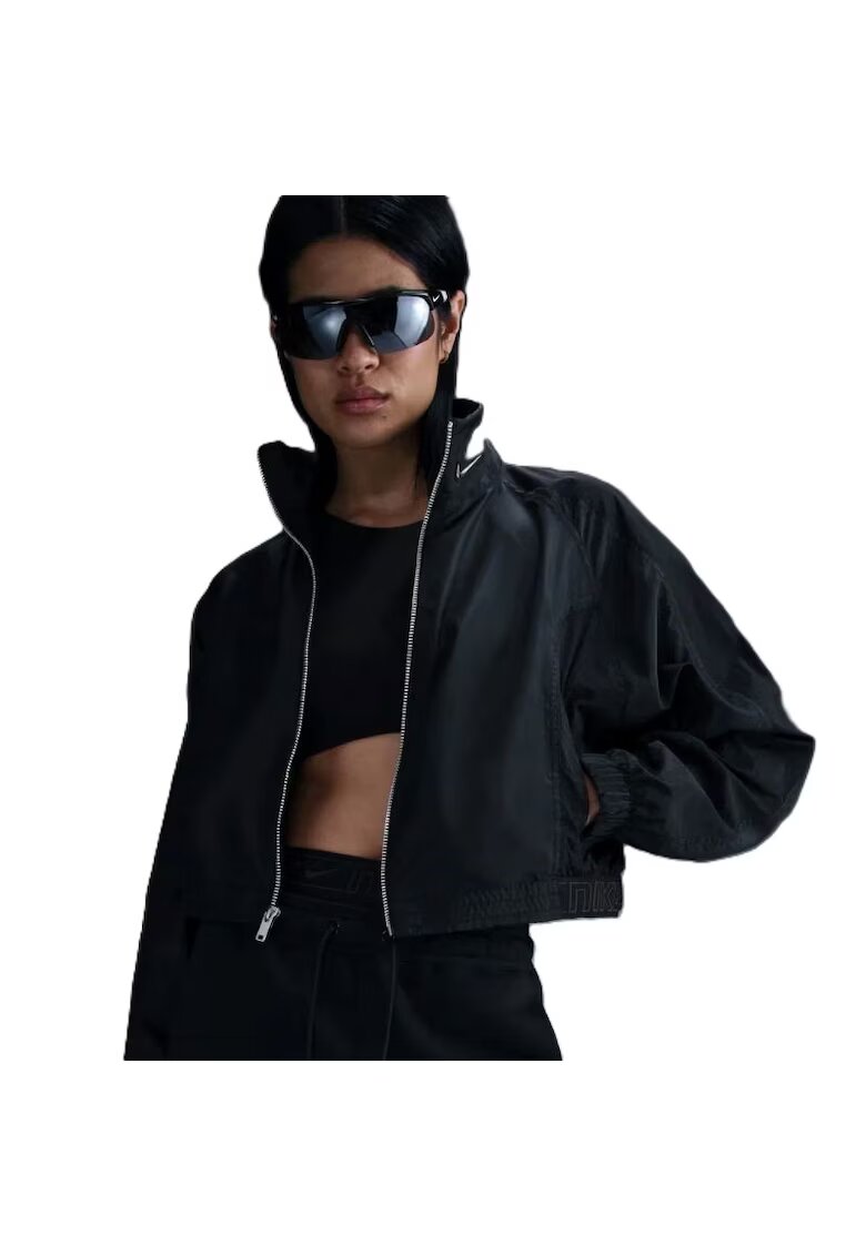 Nike Дамско яке w nsw jkt wvn street gls - HV6523-010 - Черно
