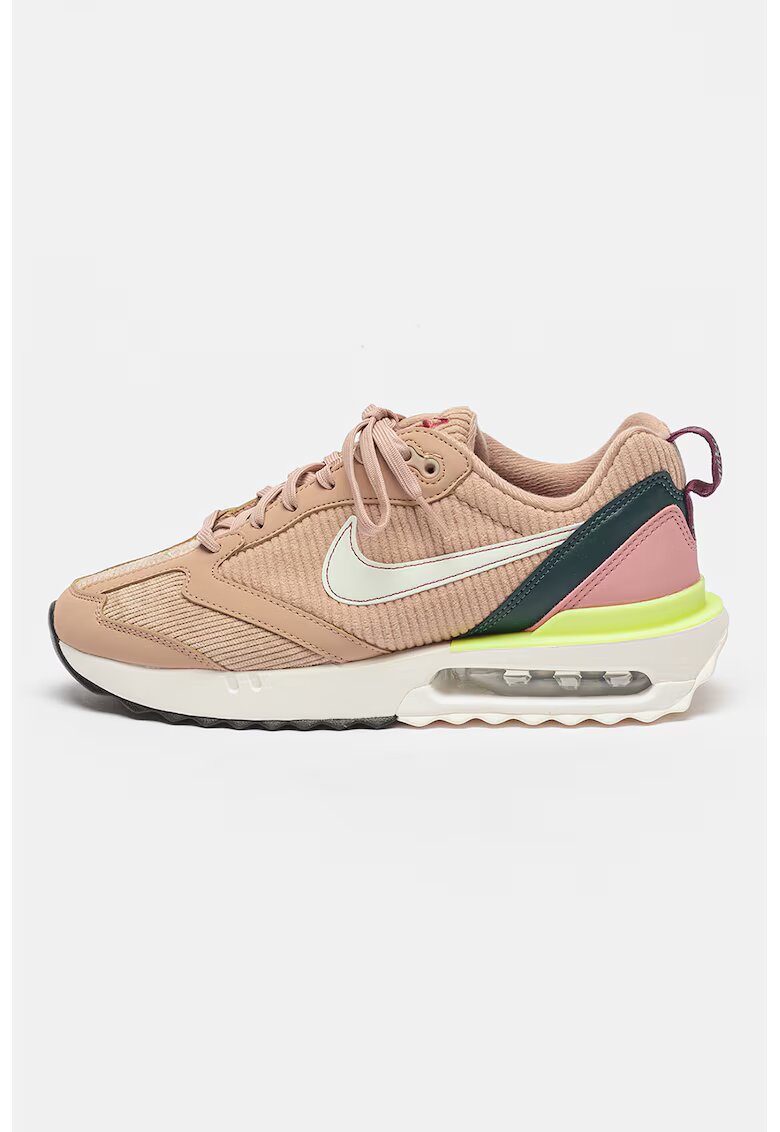 Nike Джинсови спортни обувки Air Max Dawn - Пастелнорозов/Светлокафяв/Тъмнозелен