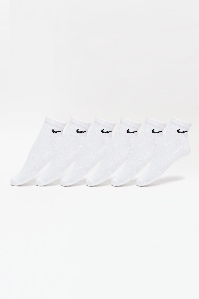 Nike Фитнес чорапи Everyday - 6 чифта Бял