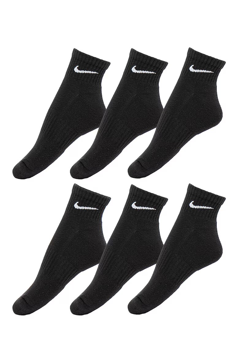 Nike Фитнес чорапи Everyday - 6 чифта Черен