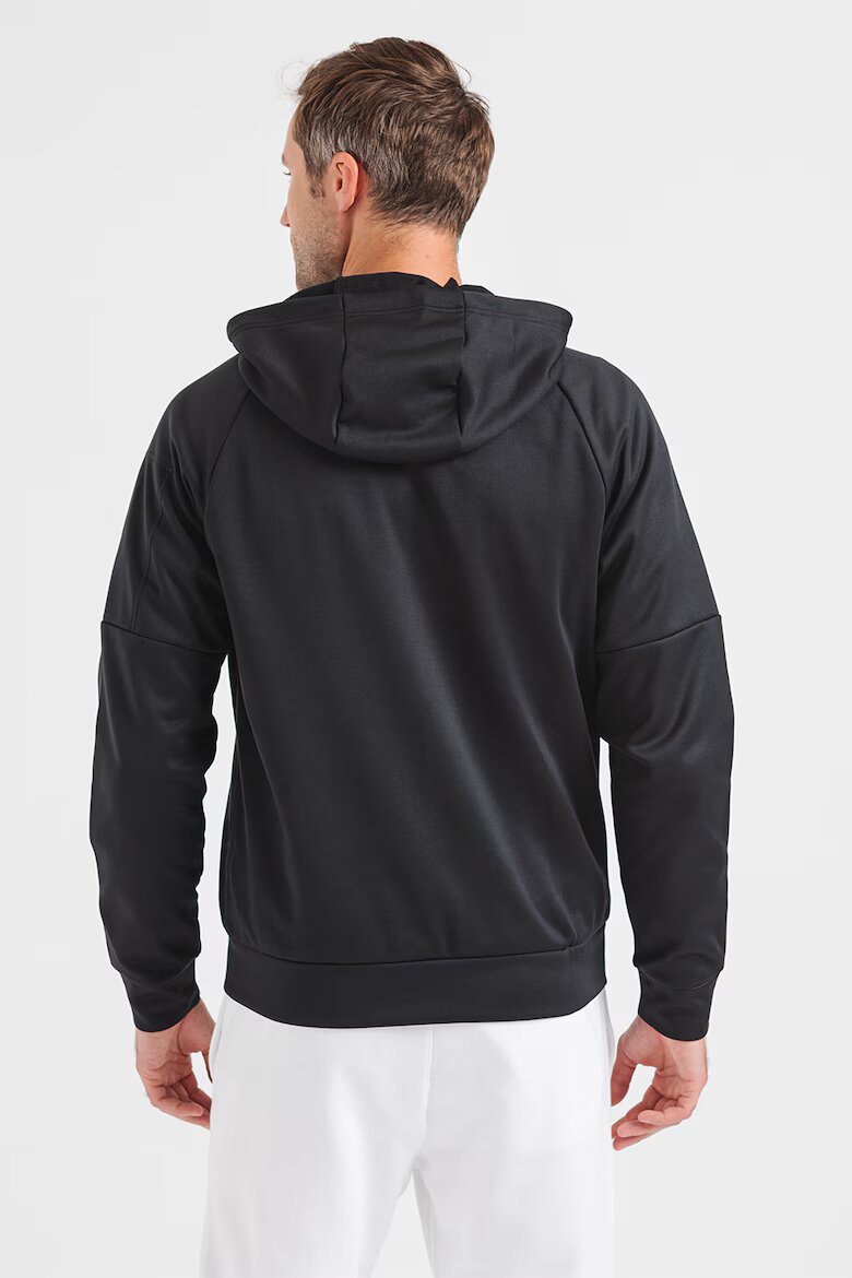 Nike Фитнес худи с Therma-FIT Черен