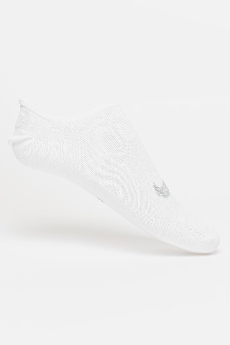 Nike Фитнес изрязани фитнес чорапи Everyday Plus - 3 чифта Бял