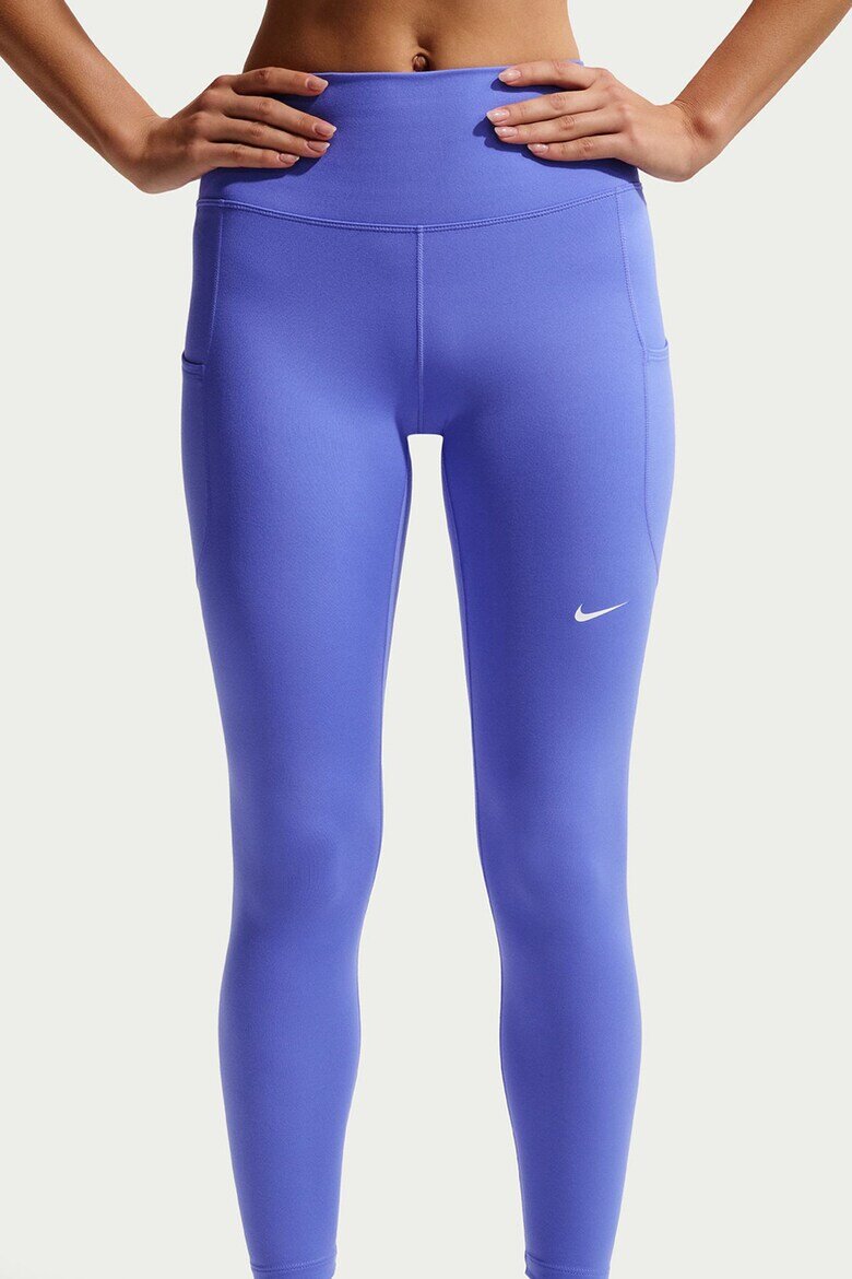 Nike Фитнес клин с висока талия Светлосин