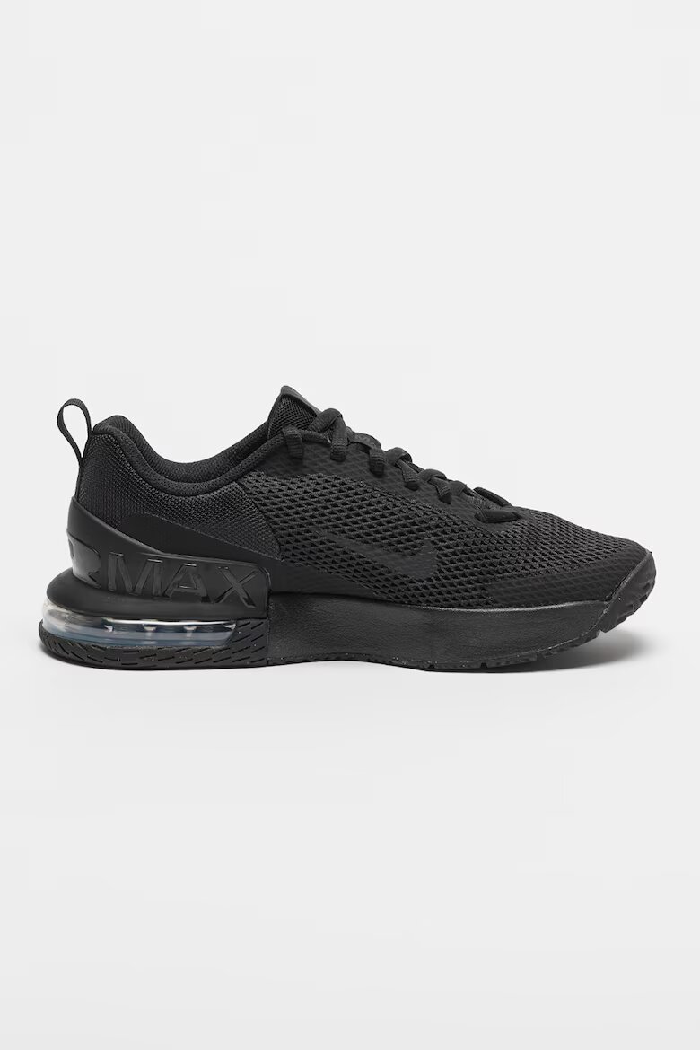 Nike Фитнес обувки Air Max Alpha Trainer 6 с мрежа Избеляло черно/Tъмносив