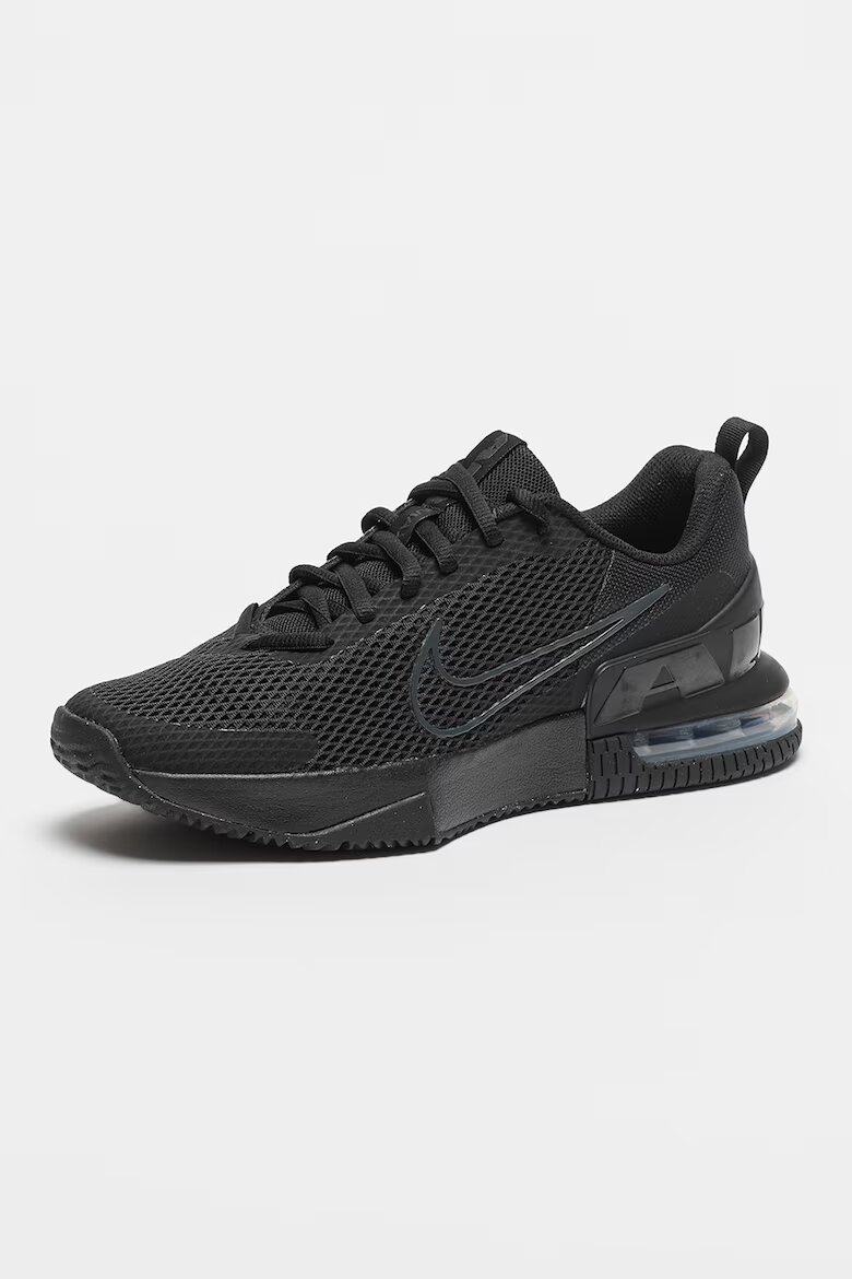 Nike Фитнес обувки Air Max Alpha Trainer 6 с мрежа Избеляло черно/Tъмносив
