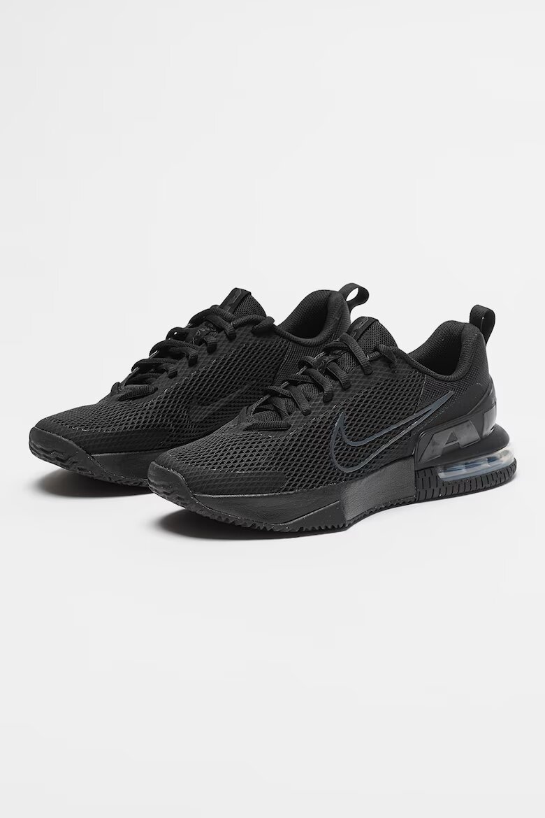 Nike Фитнес обувки Air Max Alpha Trainer 6 с мрежа Избеляло черно/Tъмносив