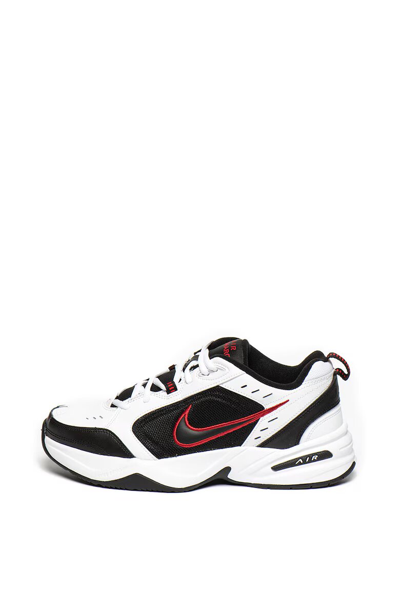 Nike Фитнес обувки Air Monarch IV с кожа и еко кожа Бял/Черен