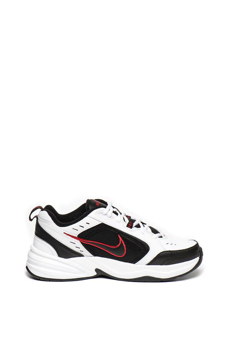 Nike Фитнес обувки Air Monarch IV с кожа и еко кожа Бял/Черен