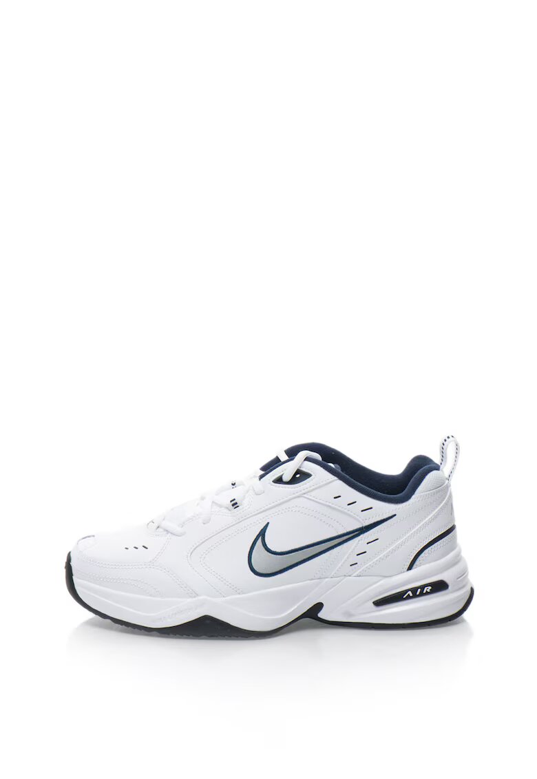 Nike Фитнес обувки Air Monarch IV с кожа и еко кожа - Бял/Син