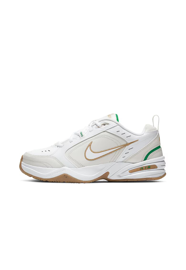 Nike Фитнес обувки Air Monarch IV с кожа и еко кожа - Бял/Светлозелен/Светло бежово