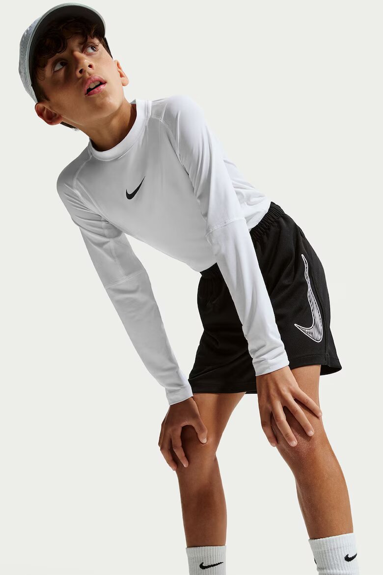 Nike Фитнес шорти с Dri-Fit и джобове Бял/Черен
