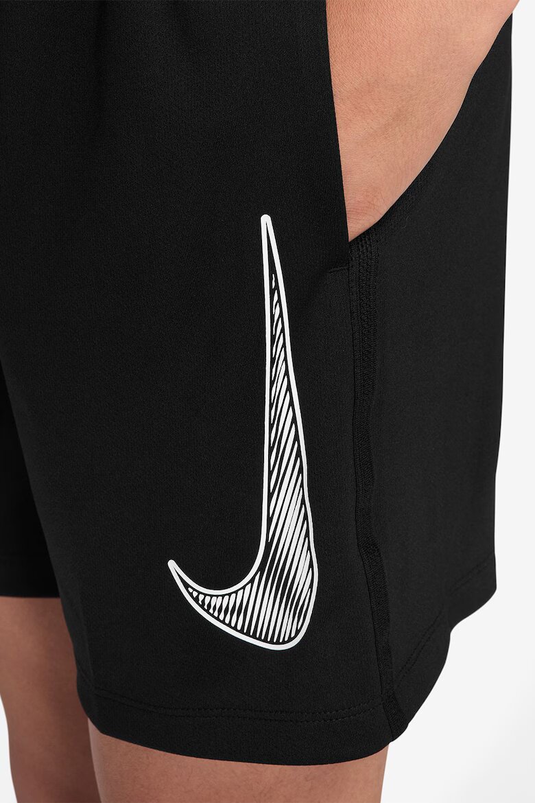 Nike Фитнес шорти с Dri-Fit и джобове Бял/Черен