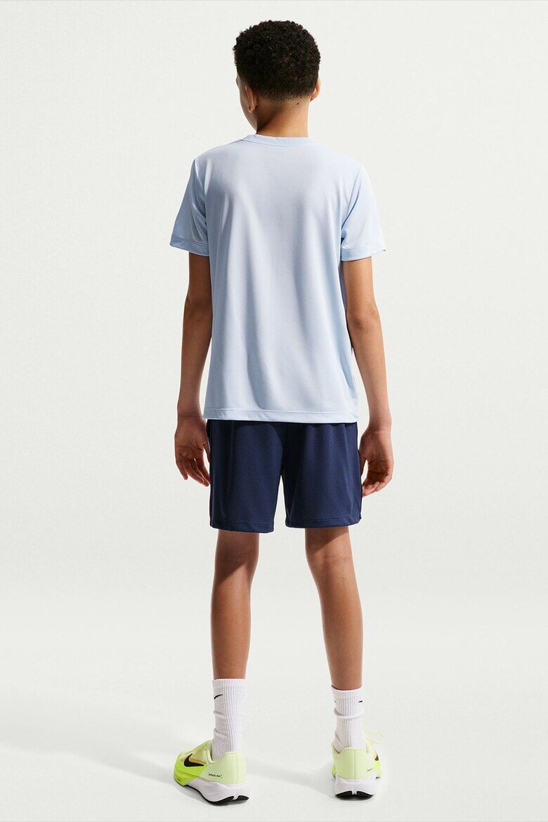 Nike Фитнес шорти с Dri-Fit и джобове Бял/Тъмносин