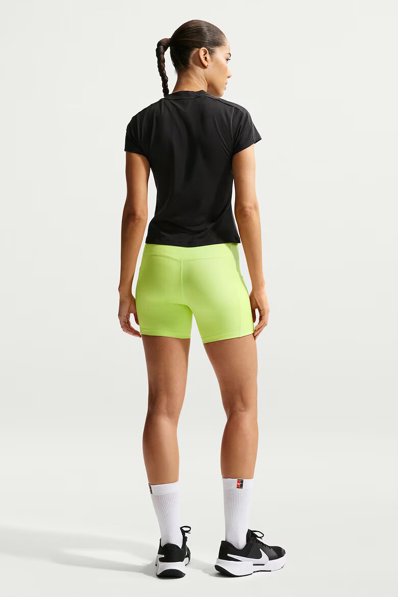 Nike Фитнес шорти с лого Лайм зелено