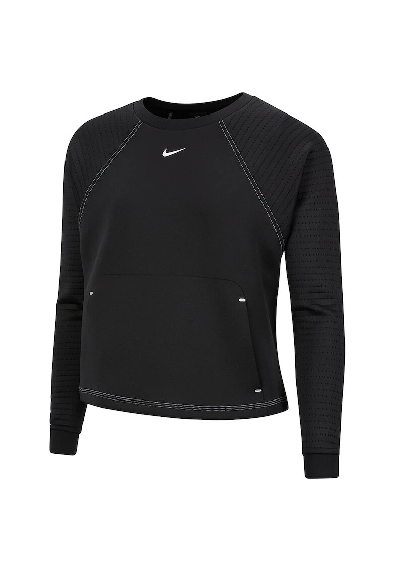 Nike Фитнес суитшърт Dri-FIT Pro Luxe с ръкави реглан