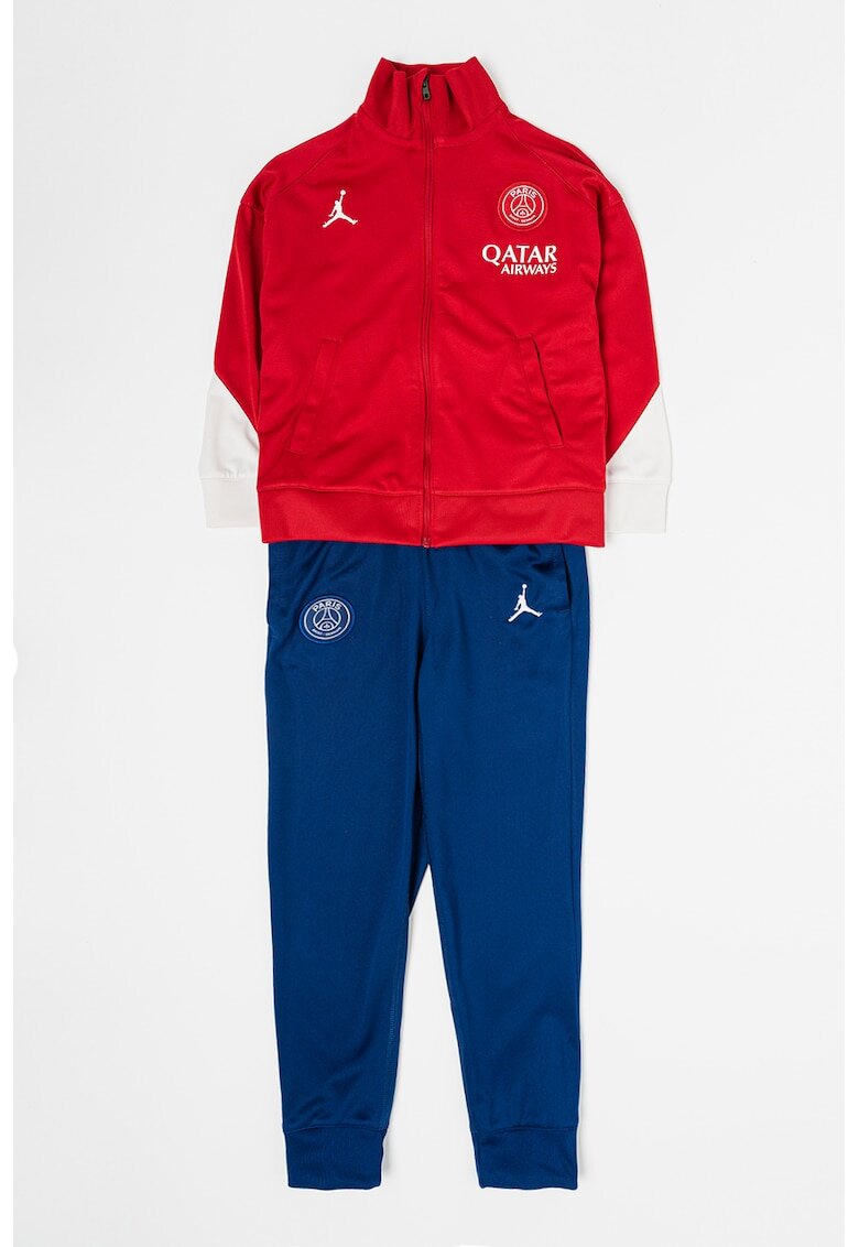 Nike Футболен екип Paris Saint-Germain Jordan - Бордо/Мръснобял/Тъмносин