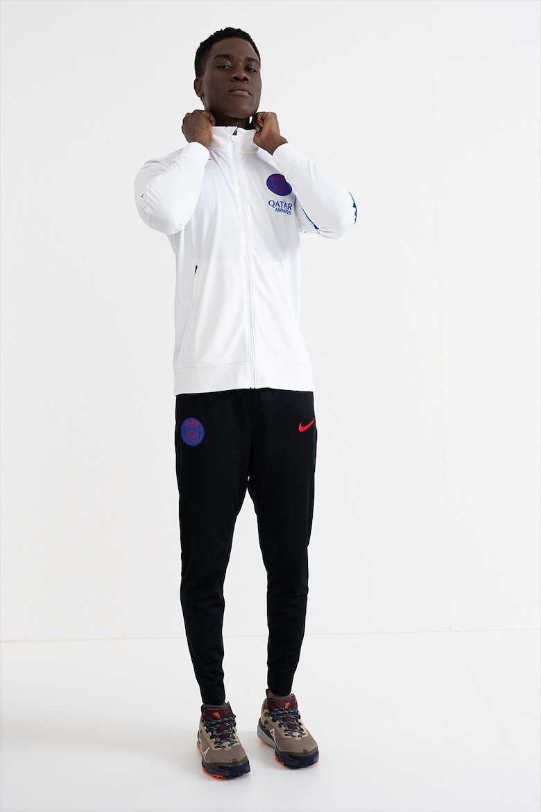 Nike Футболен екип PSG с цип Бял/Черен