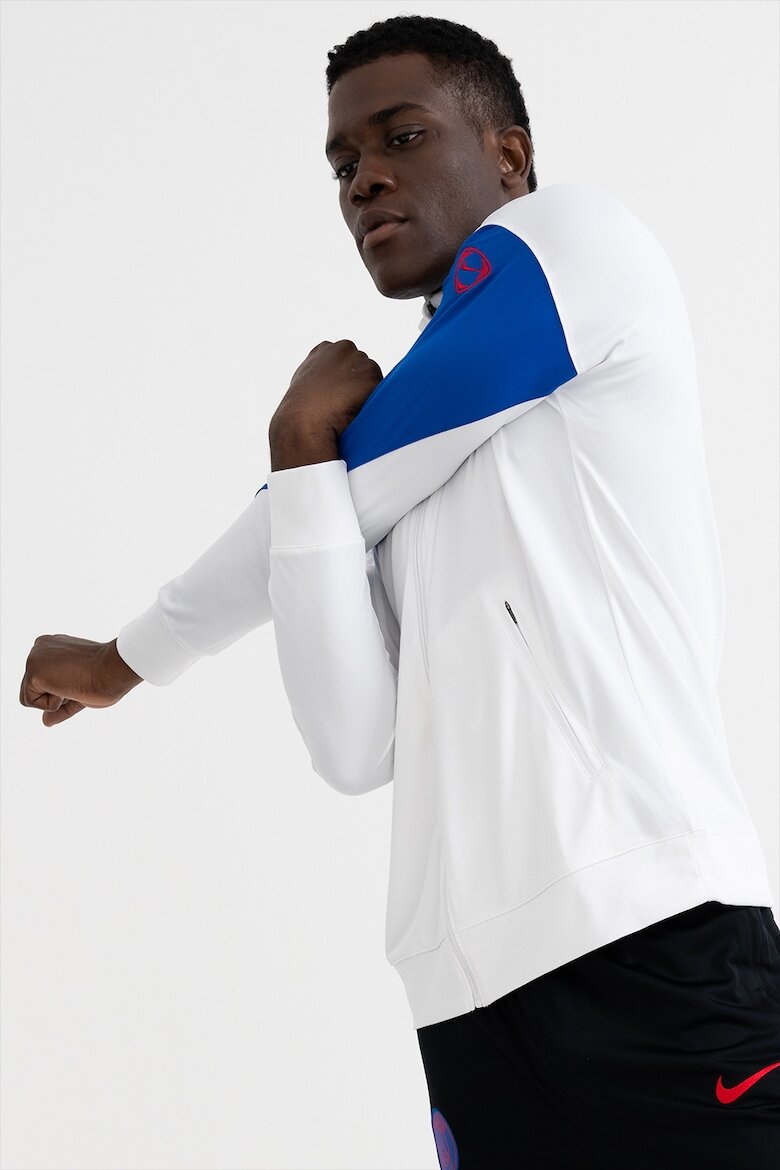 Nike Футболен екип PSG с цип Бял/Черен