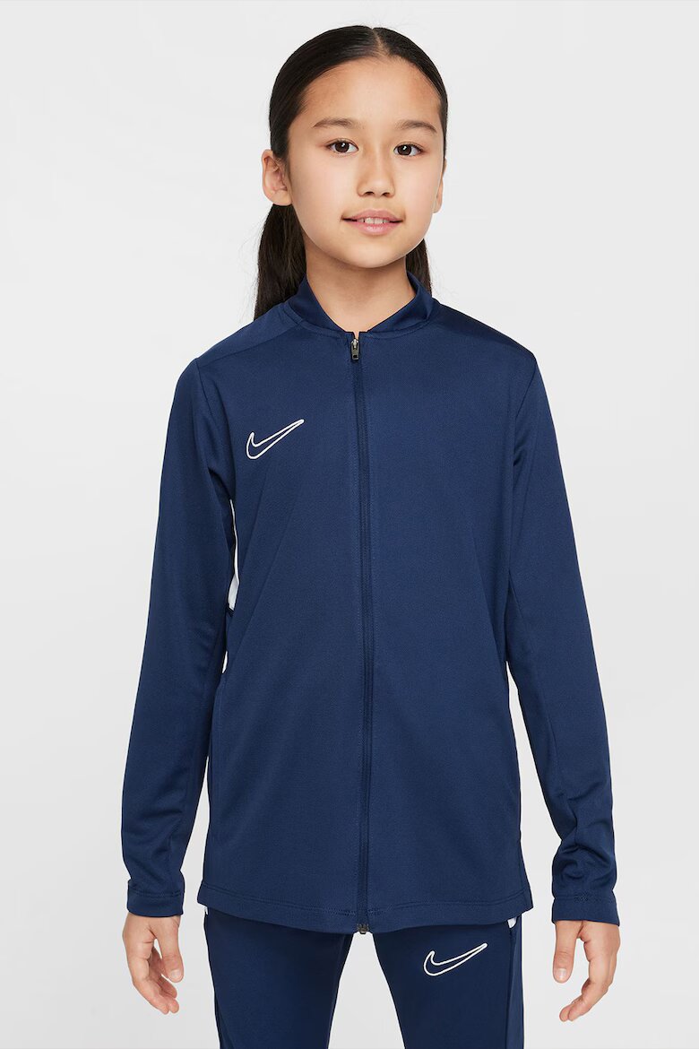 Nike Футболен екип с Dri Fit и джобове Бял/Тъмносин