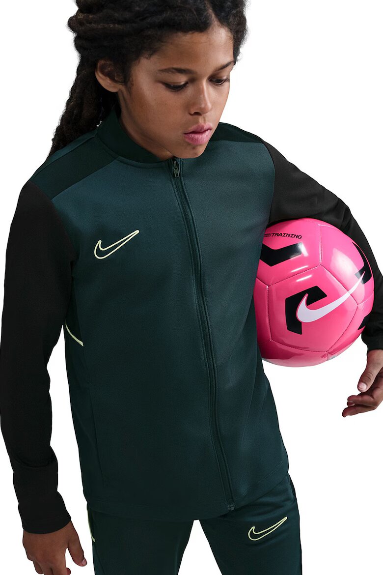 Nike Футболен екип с Dri Fit и джобове Черен/Персийско зелено