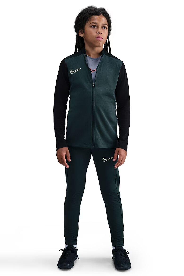 Nike Футболен екип с Dri Fit и джобове Черен/Персийско зелено