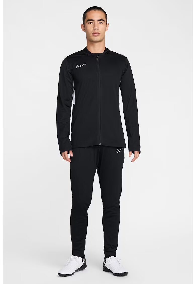 Nike Футболен екип с лого и Dri-Fit - Черен/Бял