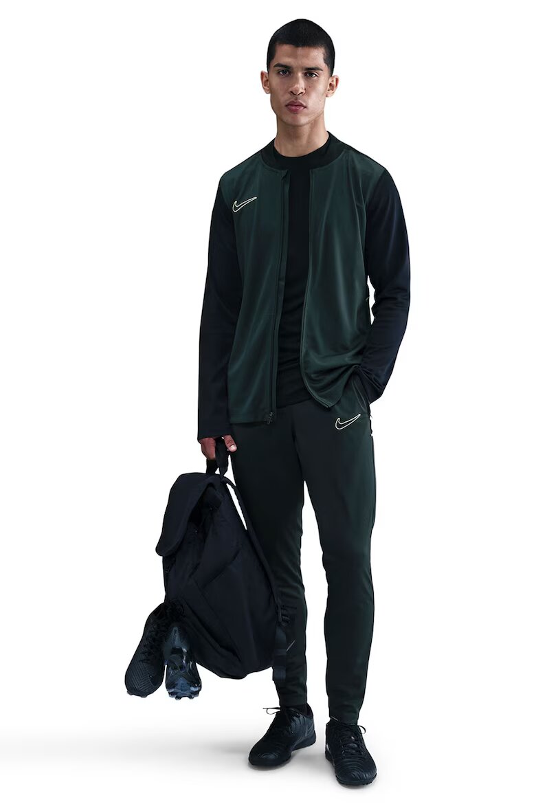 Nike Футболен екип с лого и Dri-Fit Черен/Персийско зелено