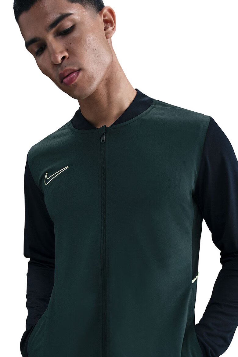 Nike Футболен екип с лого и Dri-Fit Черен/Персийско зелено