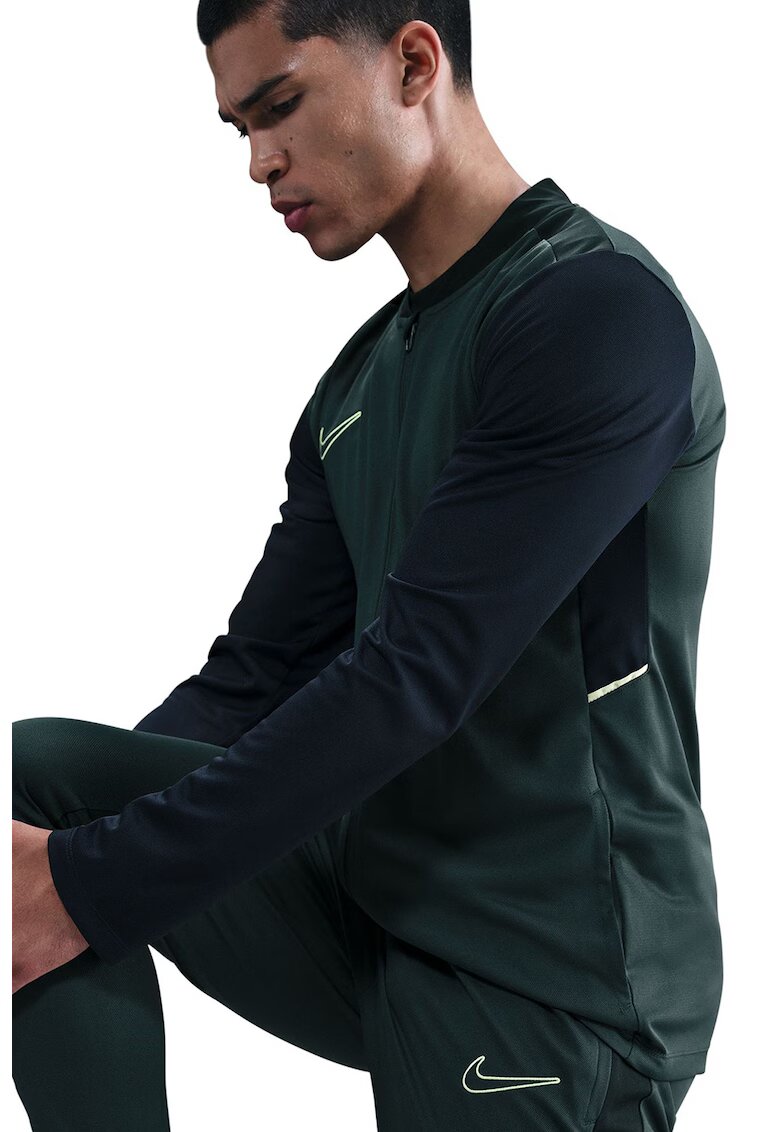 Nike Футболен екип с лого и Dri-Fit - Черен/Персийско зелено