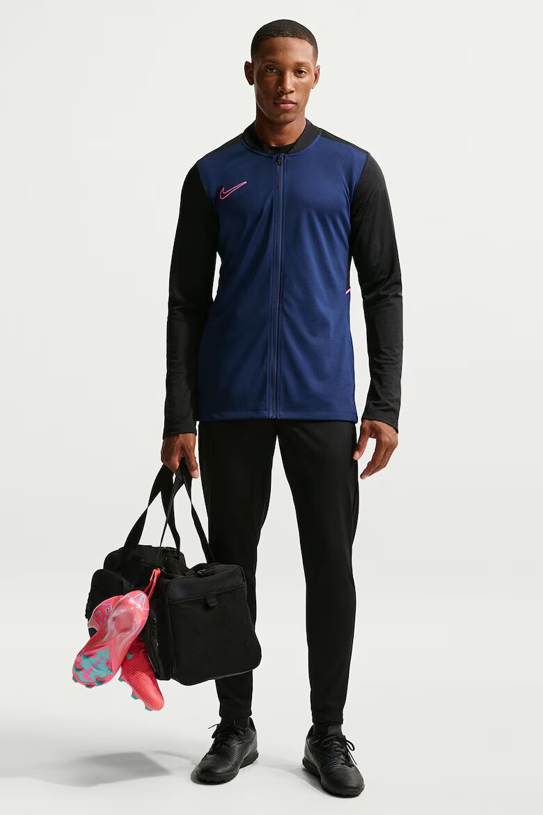 Nike Футболен екип с лого и Dri-Fit Черен/Тъмносин