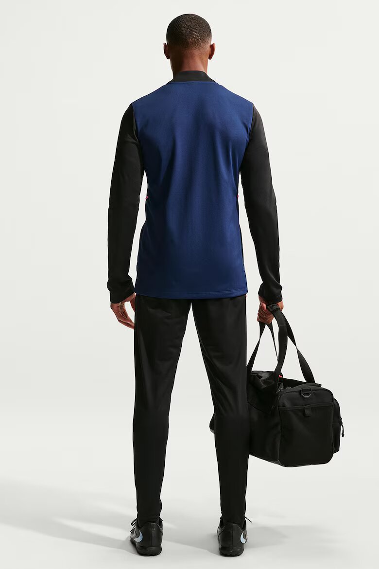 Nike Футболен екип с лого и Dri-Fit Черен/Тъмносин