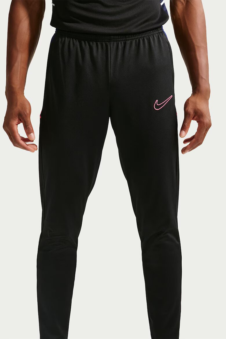 Nike Футболен екип с лого и Dri-Fit Черен/Тъмносин