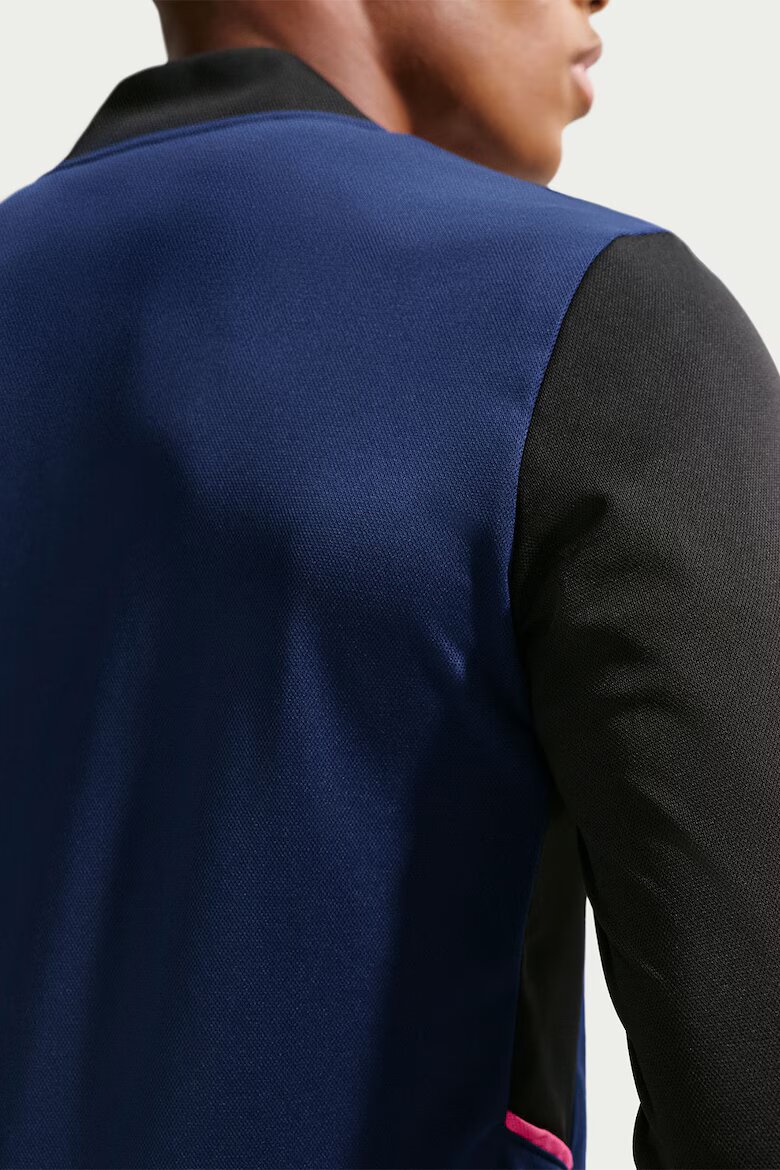 Nike Футболен екип с лого и Dri-Fit Черен/Тъмносин