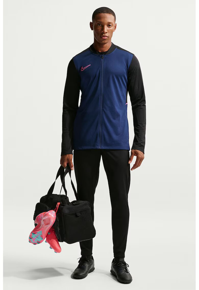 Nike Футболен екип с лого и Dri-Fit - Черен/Тъмносин
