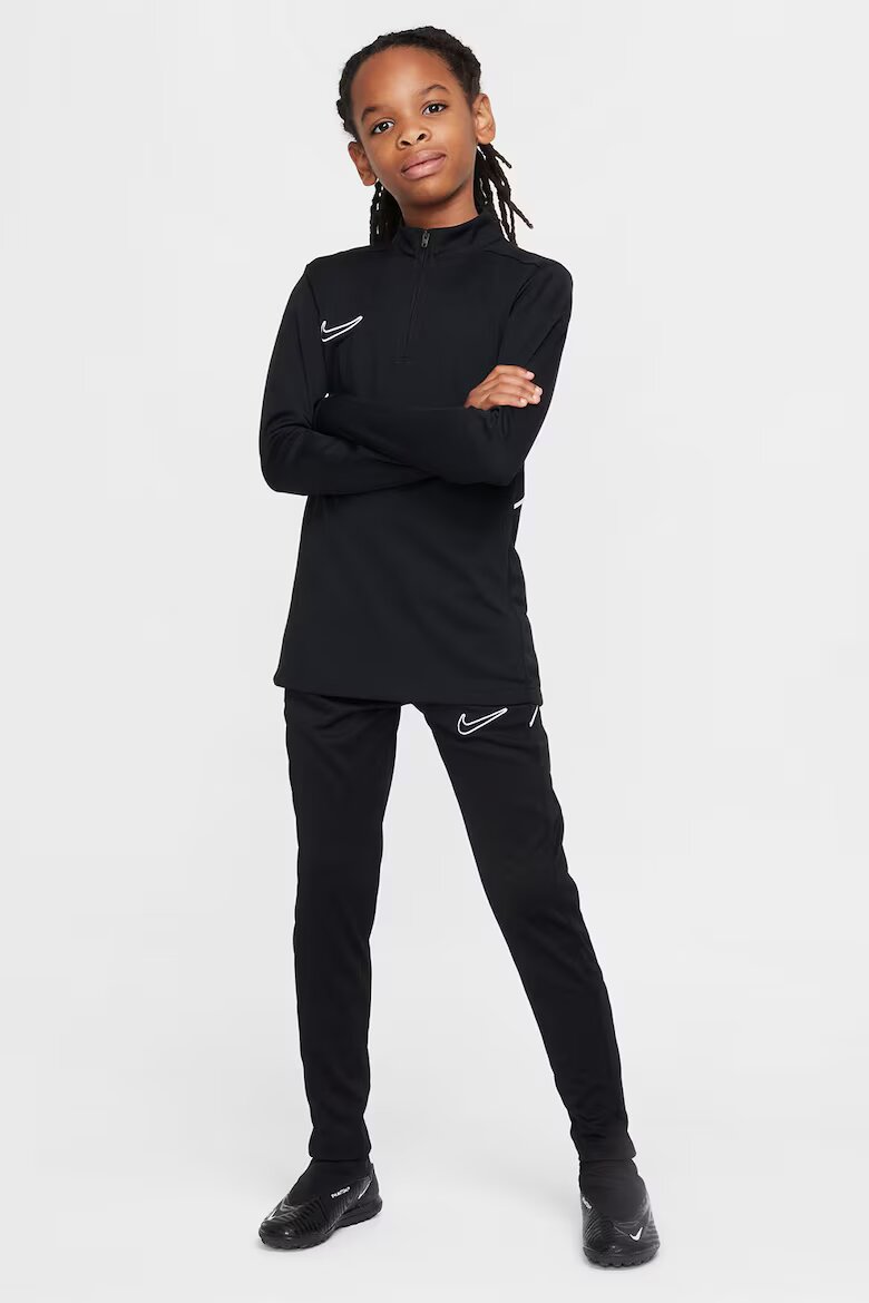 Nike Футболен панталон Dri-FIT с цип на маншетите Черен