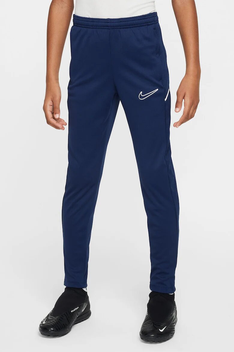 Nike Футболен панталон Dri-FIT с цип на маншетите Тъмносин